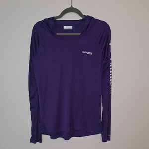 Columbia Women's Deep Purple Long Sleeve Top